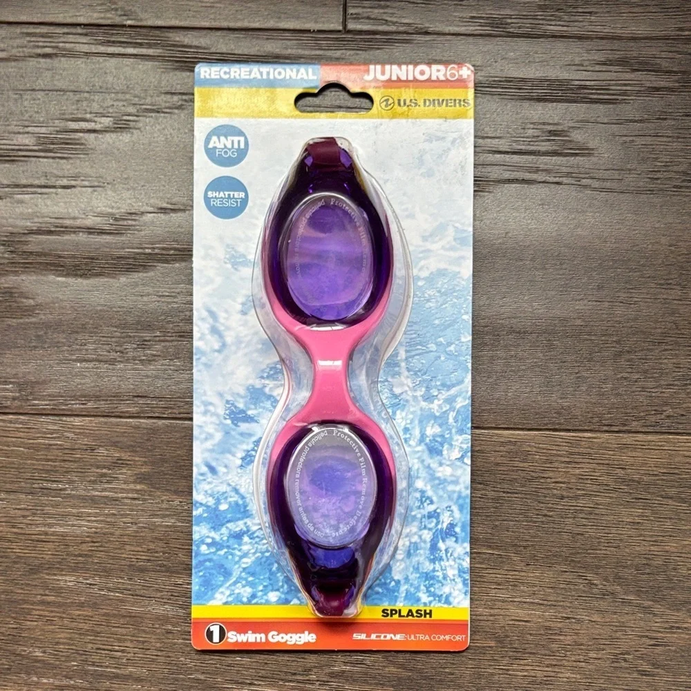 U.S. Divers Splash Swim goggles,anti-fog,UV protection,shatter resistant